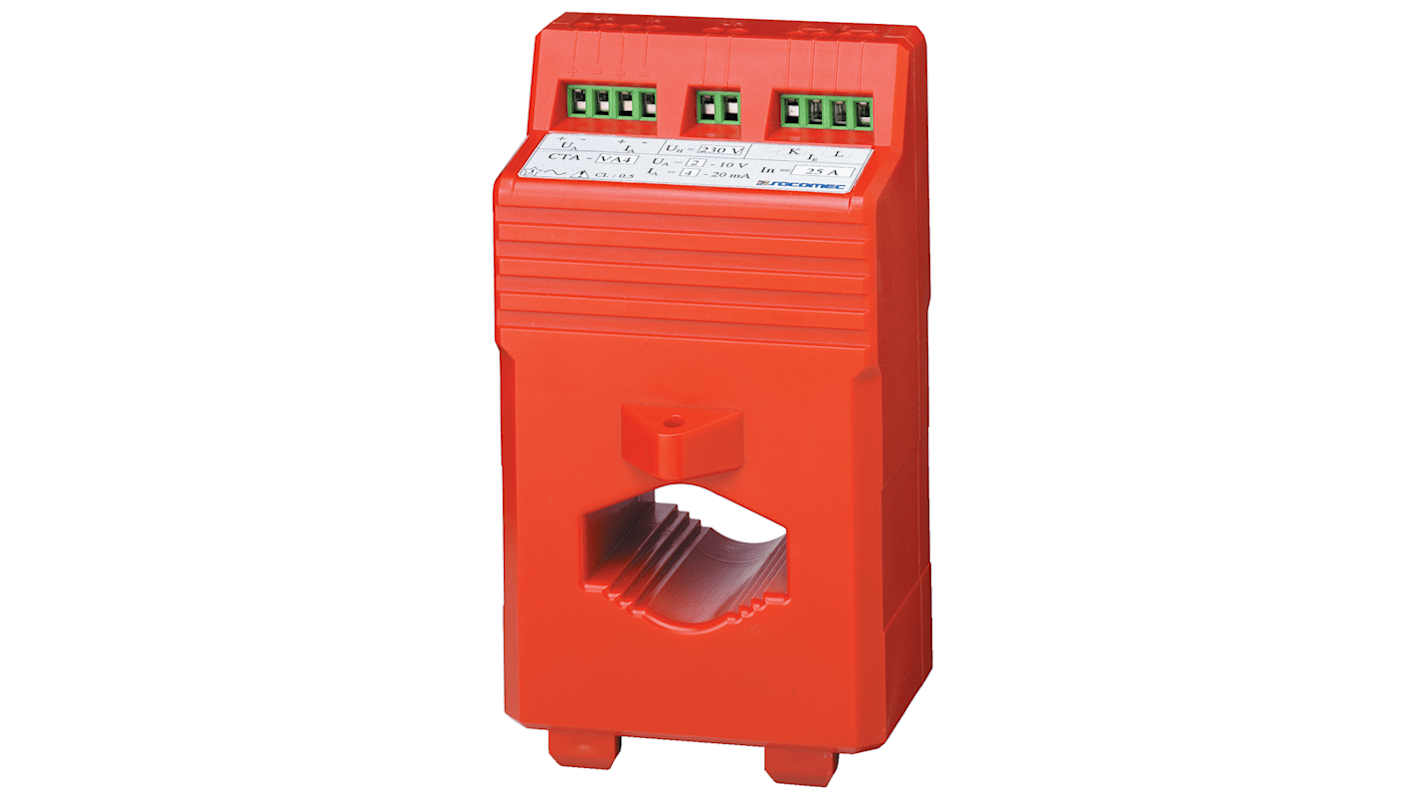 Socomec CTA-VA Series Current Transformer Current Transformer, 75A Input, 20 mA Output