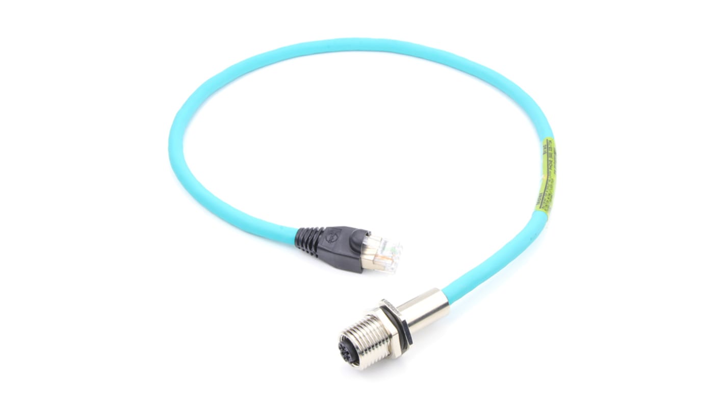 Adaptateur pour connecteur cylindrique Brad from Molex M12 RJ45