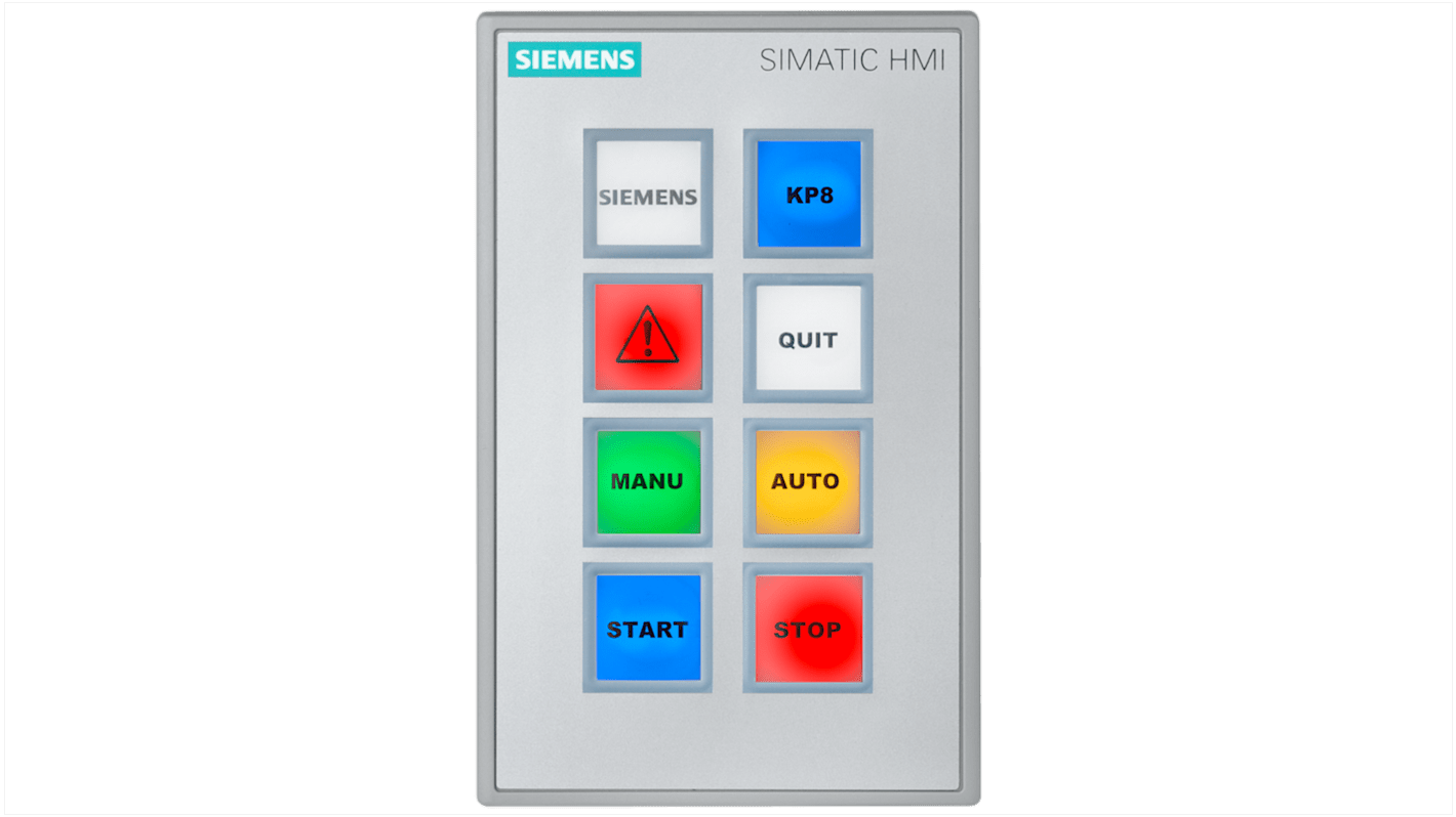 Siemens SIMATIC Series KP8F HMI Key Panel -, Key Panel Display