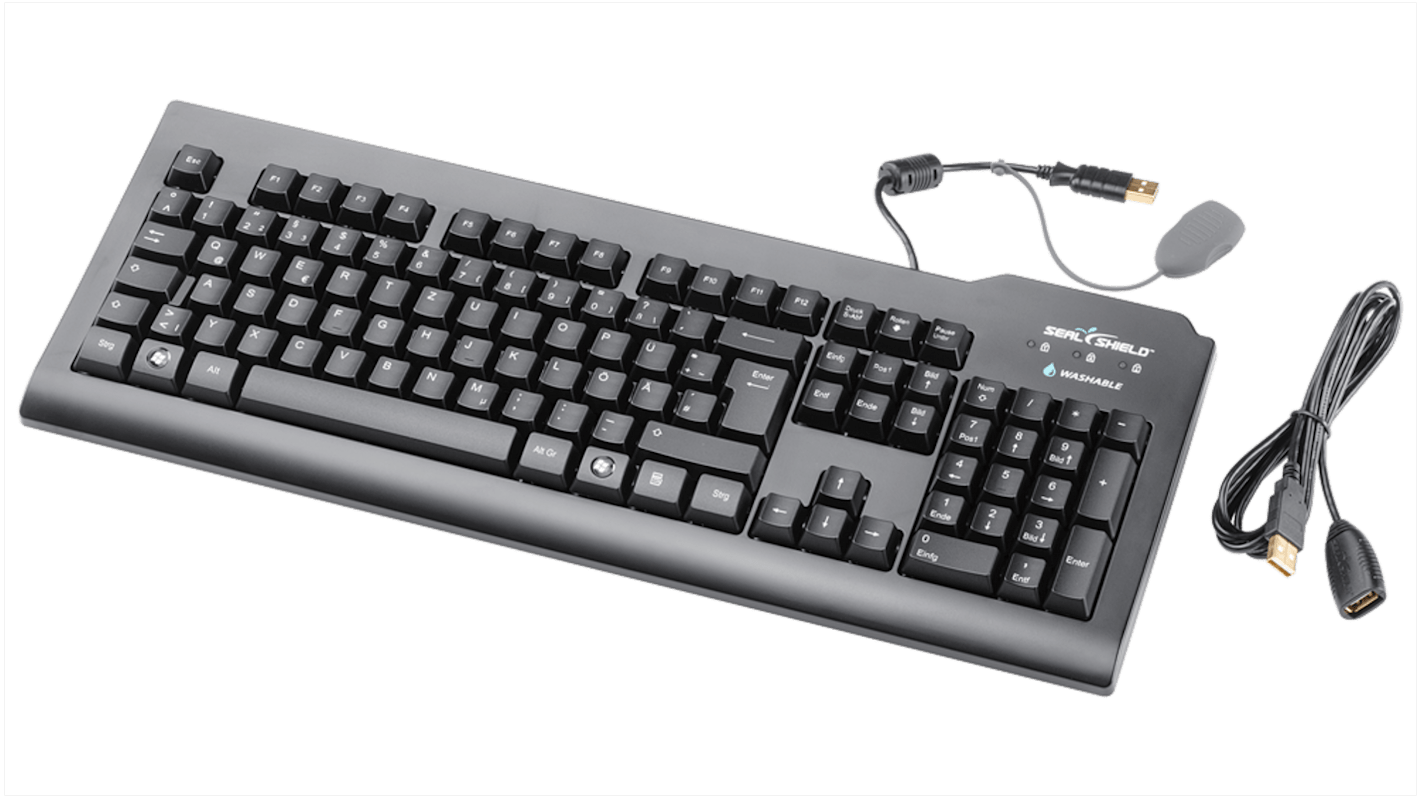 Teclado Siemens, , Con cable, USB 2.0, QWERTZ (alemán)