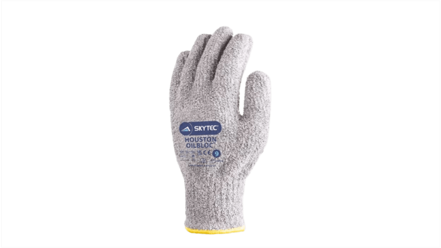 Guanti da lavoro Skytec, Tg. 8, in Nylon, PVC, col. Grigio