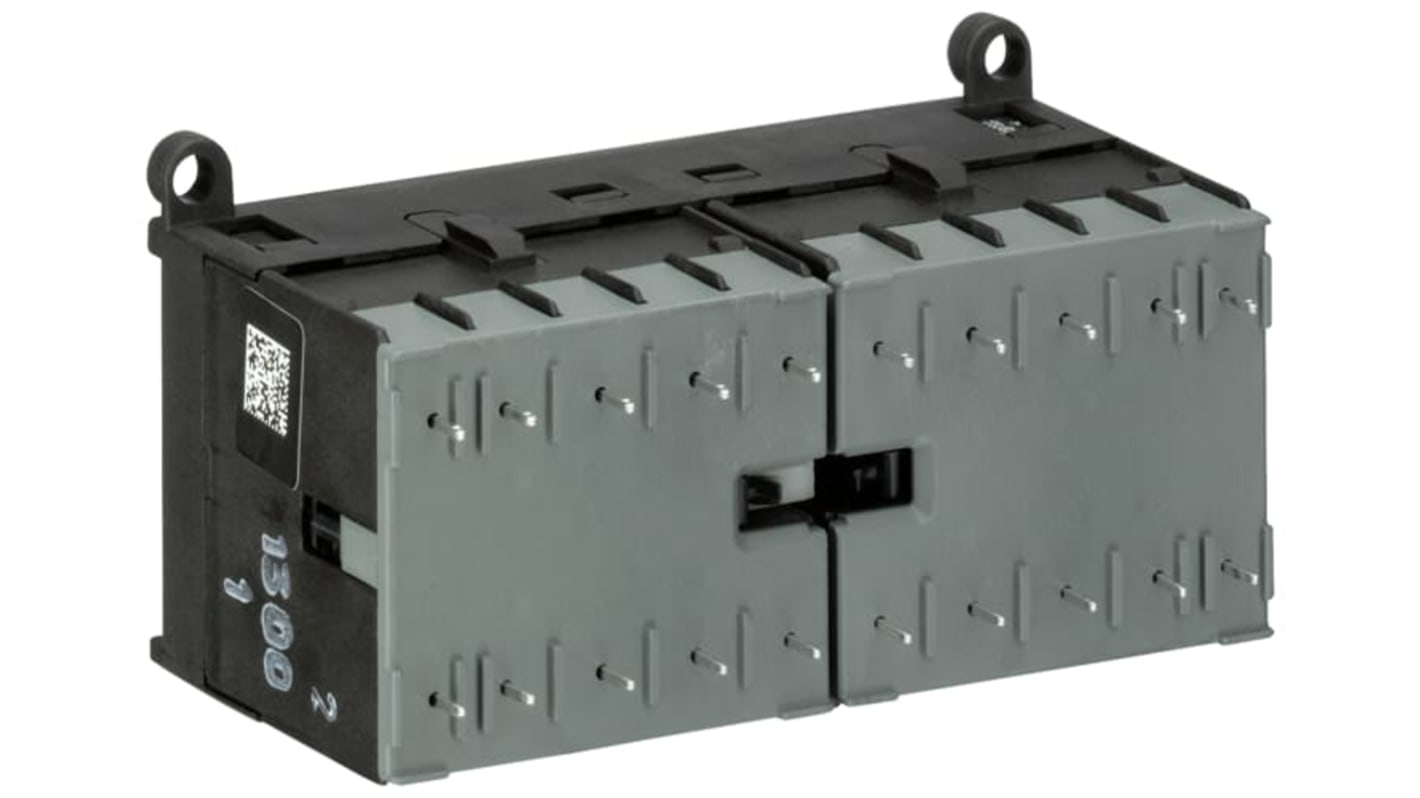 ABB GJL121 Contactor, 220 → 240 V ac Coil, 3-Pole, 12 A, 4 kW, 4NO
