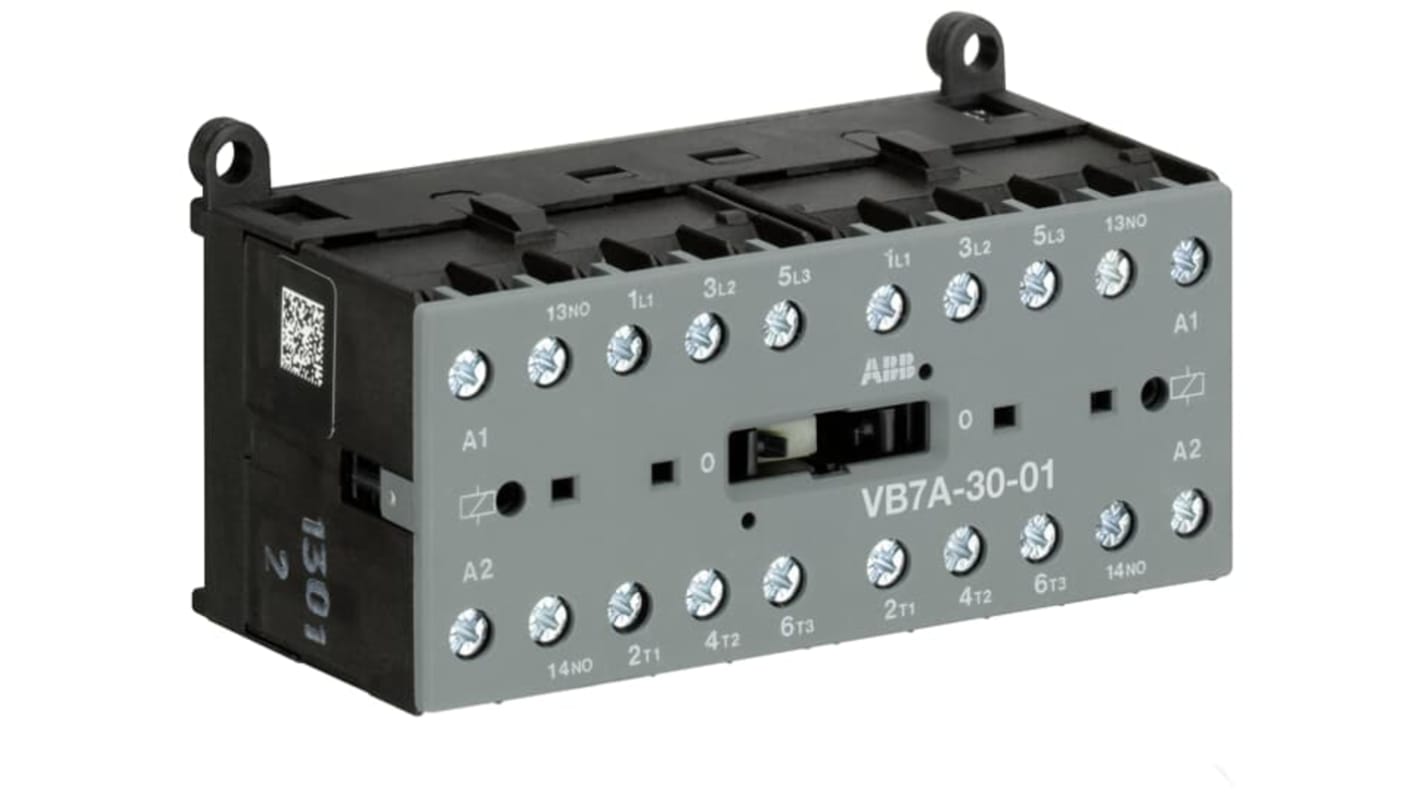 Stycznik 220 →240 V AC ABB styki: 3 5,5 kW 20 A 3N0/1NC GJL1311911R8010