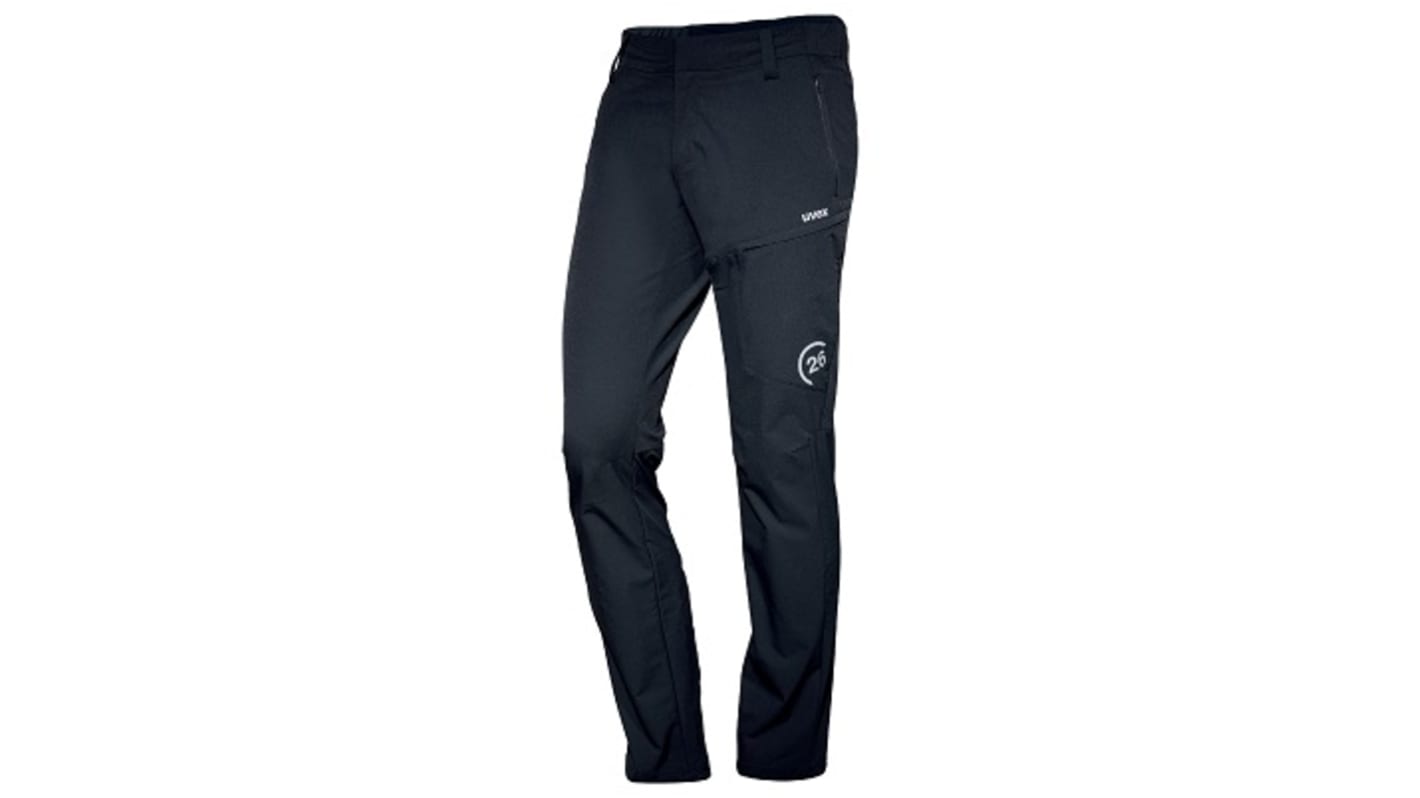 uvex 's Black Trousers Male 46in W