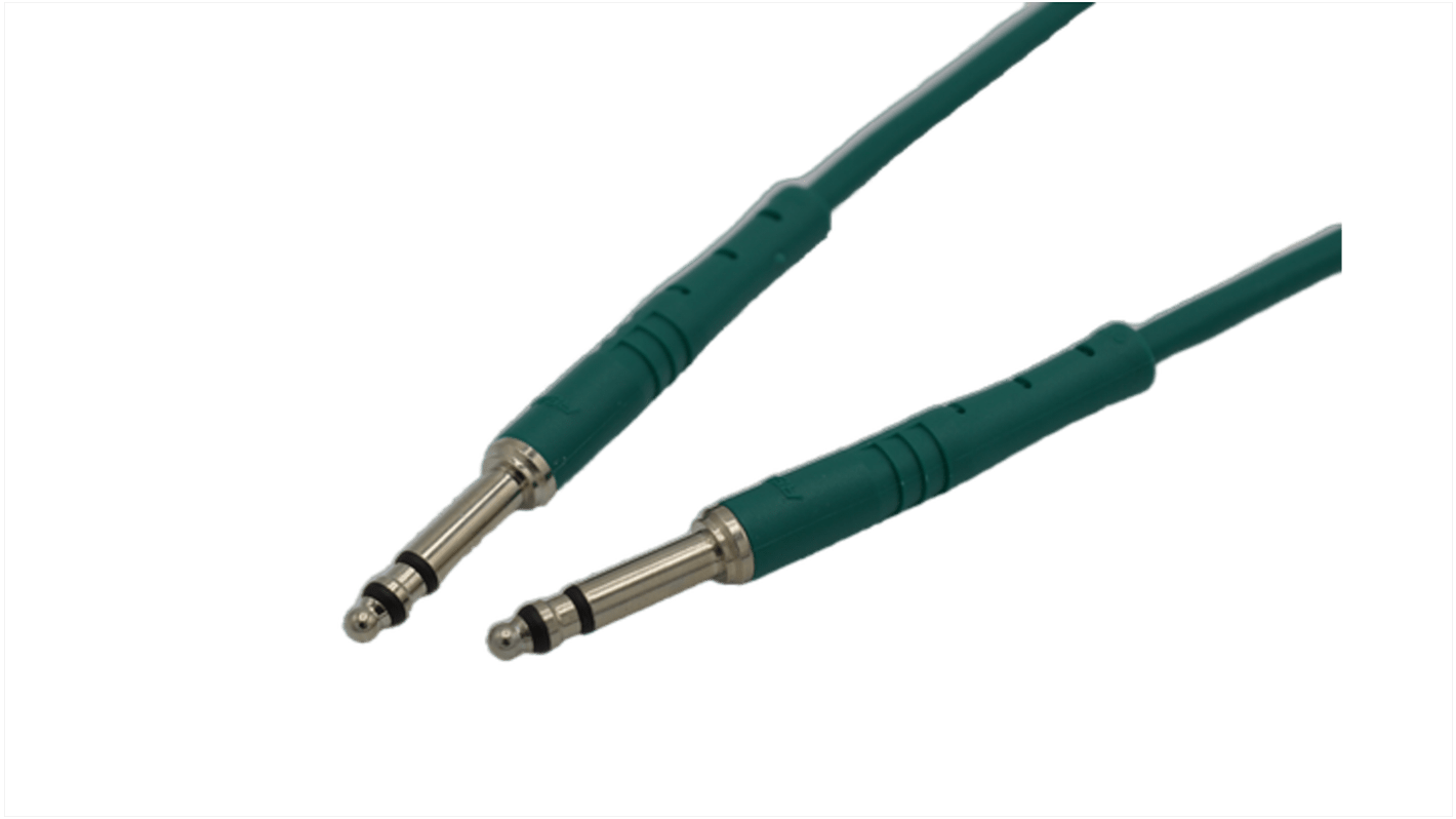 Re-An Products Aux Cable, 1.5ft NRA-TT 1.5FT-GREEN