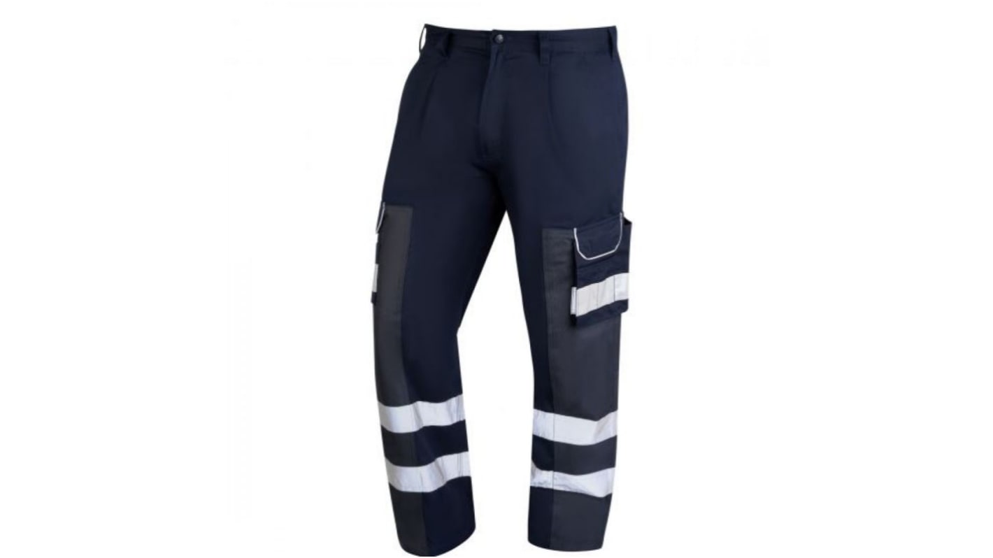 Orn Navy Trousers, Size Regular 40in W 32in L