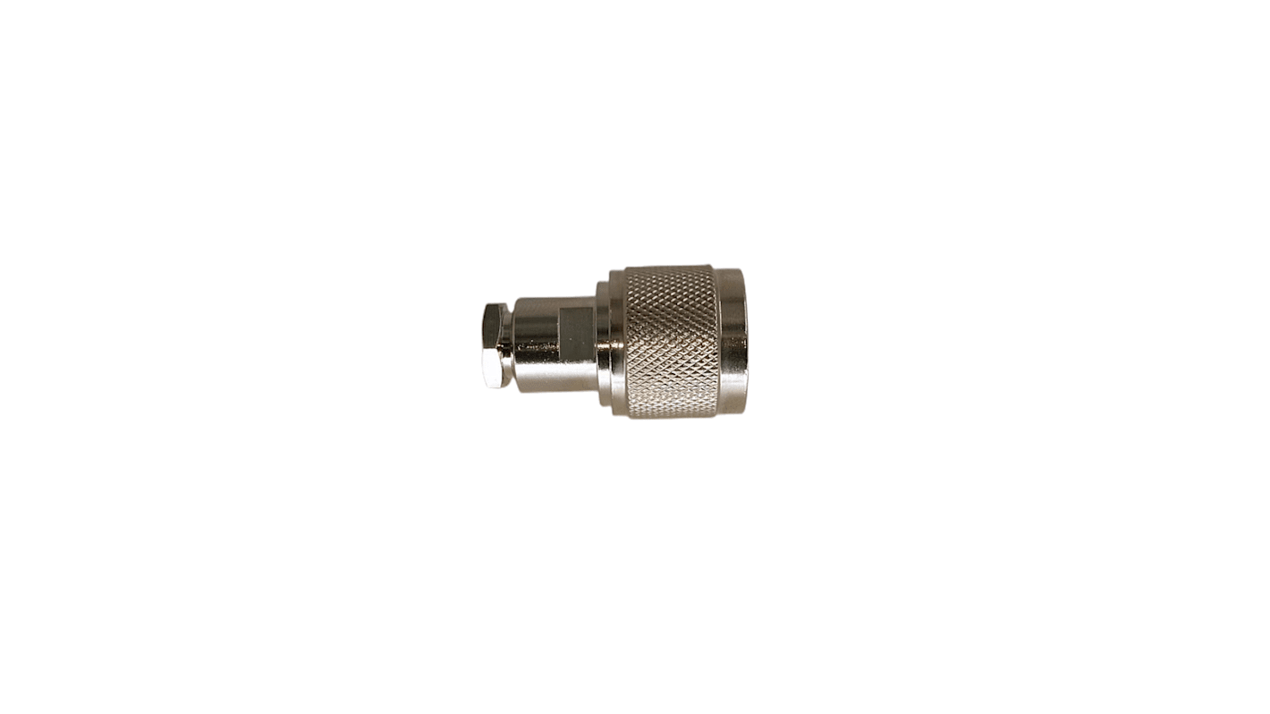 RS PRO Stecker Koaxialsteckverbinder N-Steckverbinder, Kabelmontage Crimp-Anschluss, für RG58-Kabel, 50Ω, Gerade