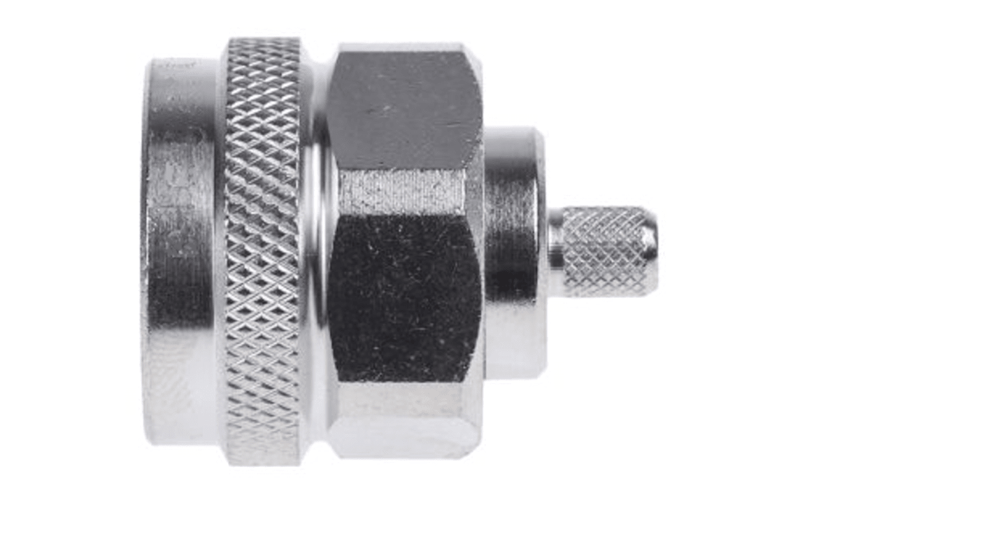 RS PRO Stecker Koaxialsteckverbinder N-Steckverbinder, Kabelmontage Crimp-Anschluss, für RG223-Kabel, 50Ω, Gerade