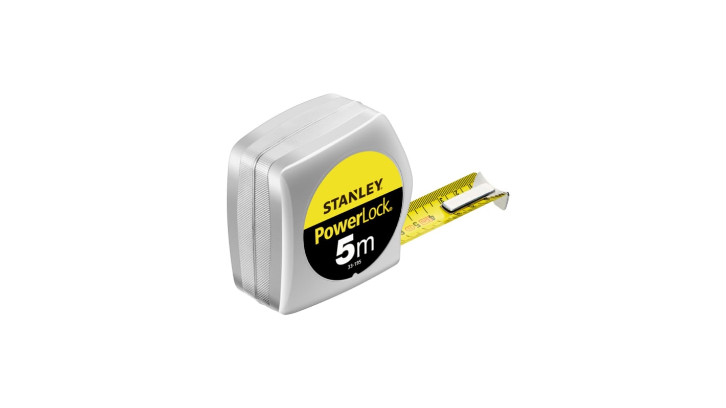 Metro a nastro Stanley, 5m x 25 mm, , Imperiale/Metrico