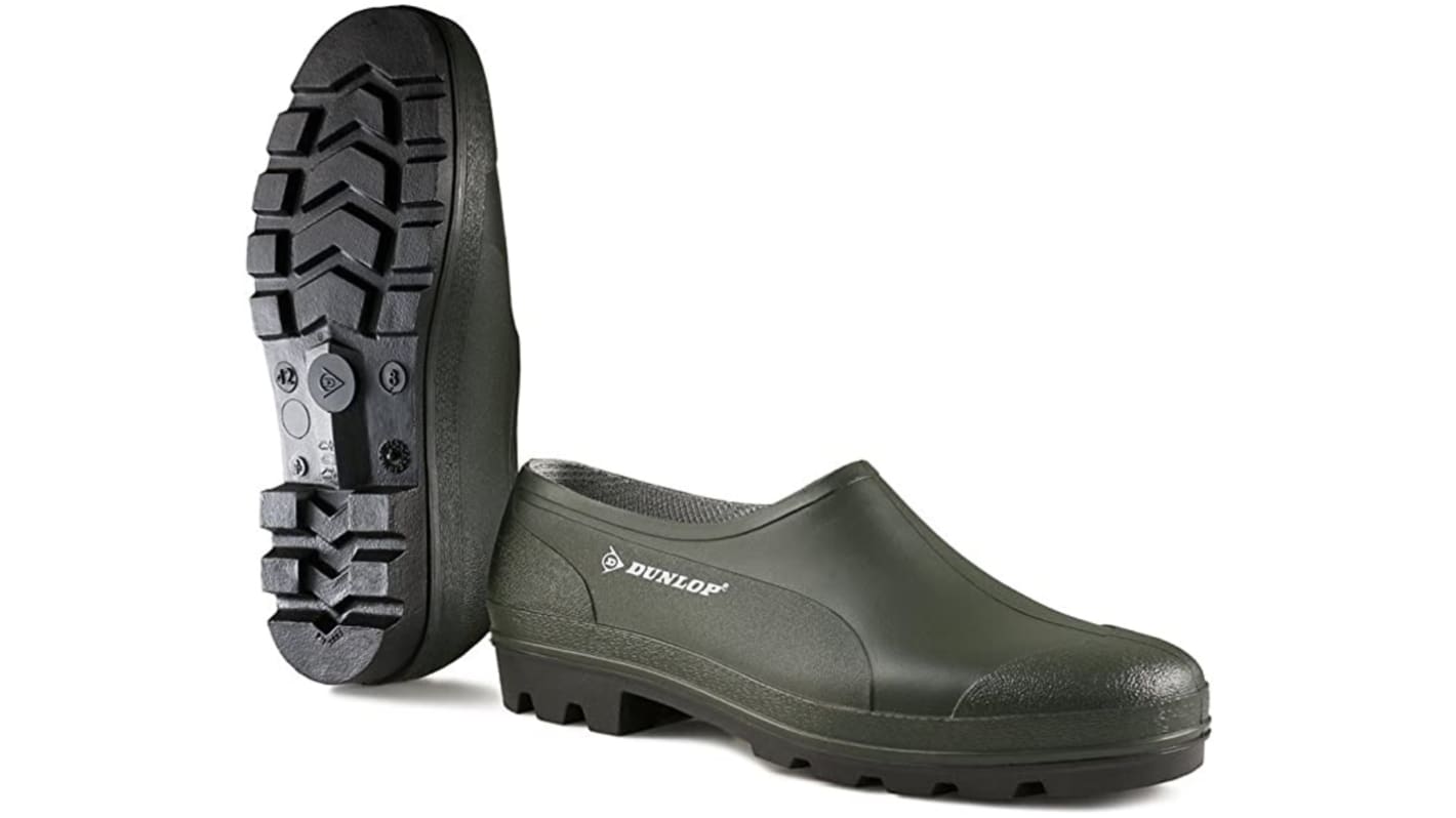 Dunlop Unisex Sicherheitshalbschuhe Grün, / UK 4