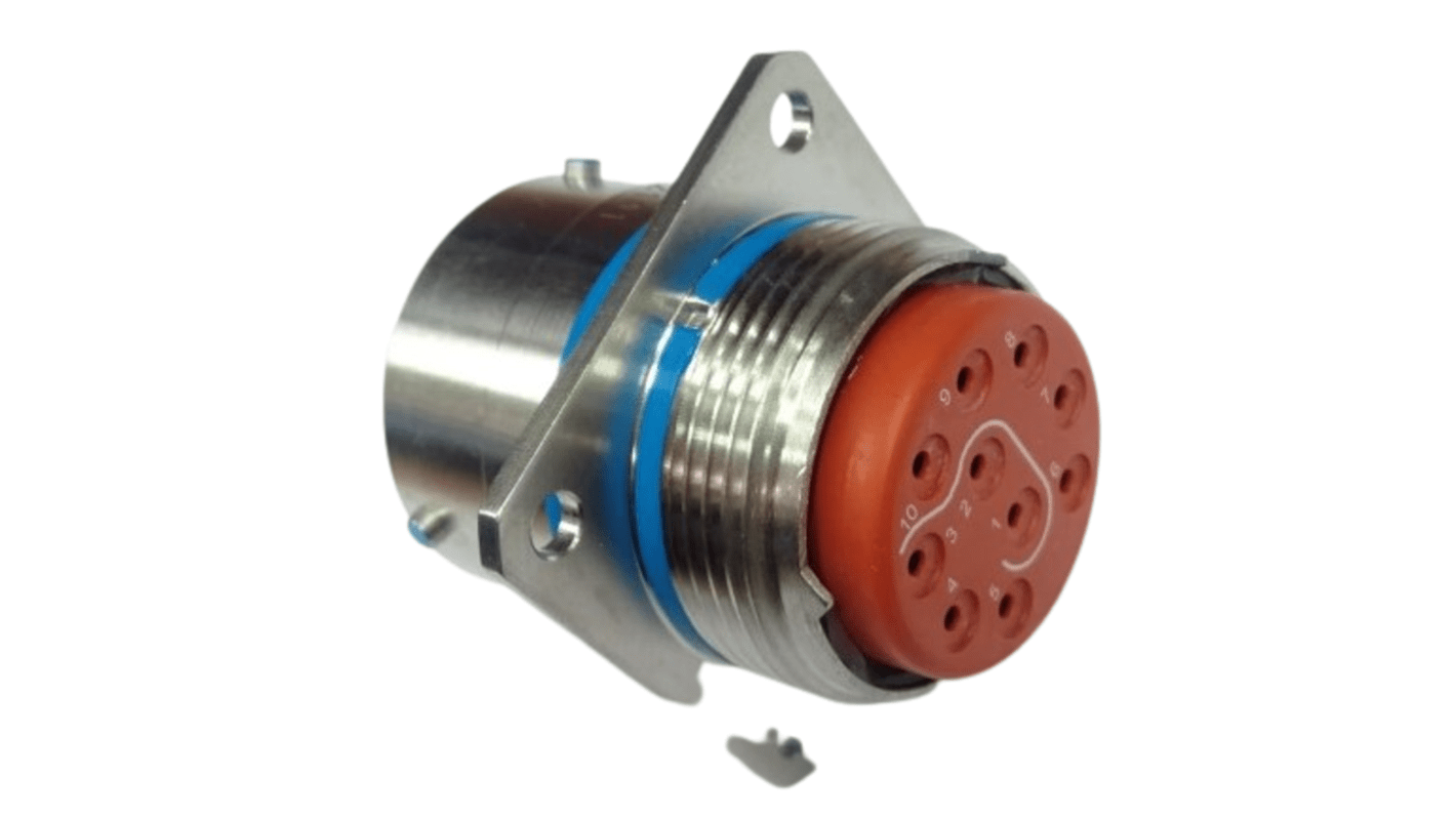 Amphenol India 41 Way MIL Spec Circular Connector Receptacle, Pin Contacts