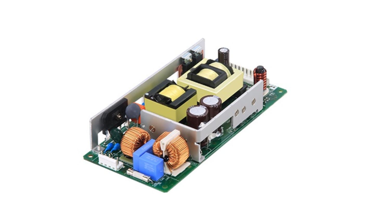 Cosel AC-DC Power Supply, LHA300F-12-Y, 12V dc, 25A, 300W, 1 Output, 85 → 264V ac Input Voltage