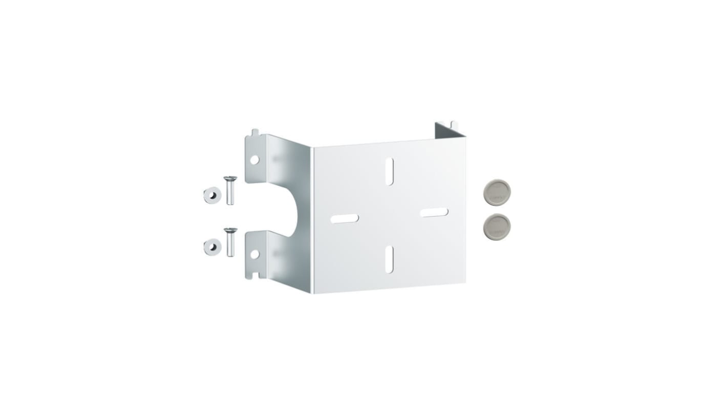 Rehausse Plexo 1 poste inox pour fixatio