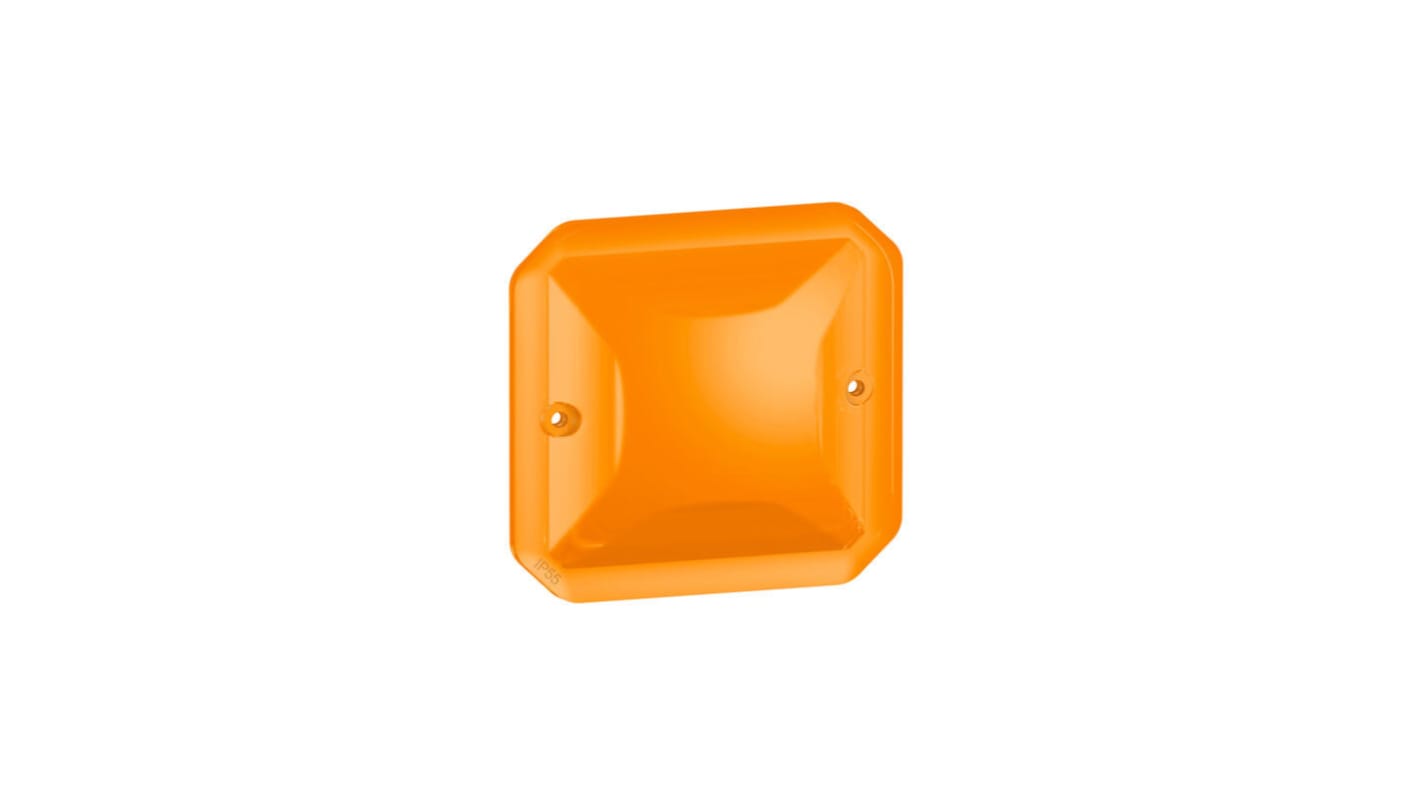 Legrand Orange Push Button Light Switch, 1 Way