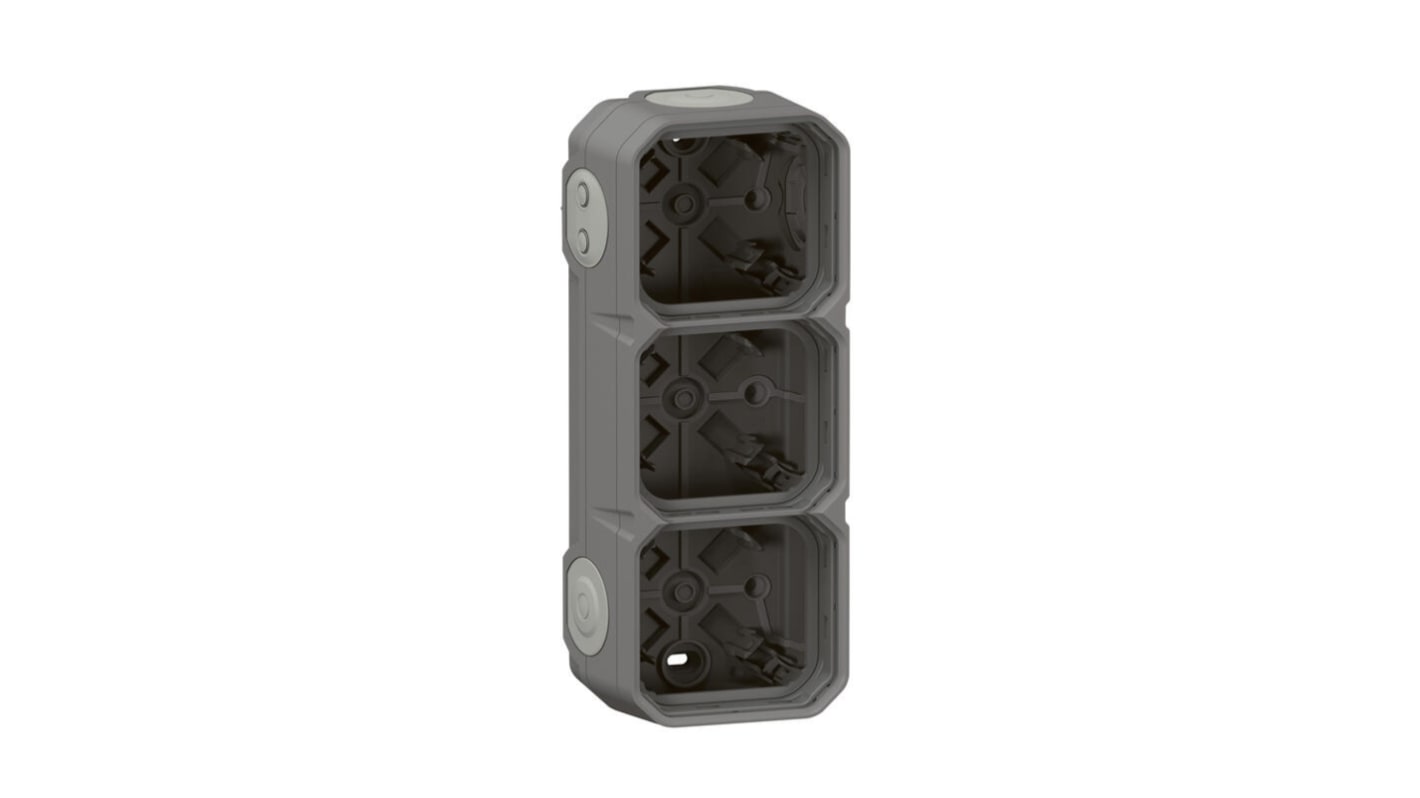 Legrand Grey Plug Socket, 3 Poles, NF Socket
