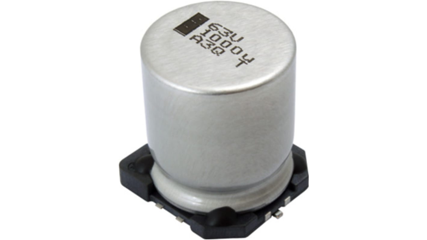 Vishay 1000μF Aluminium Electrolytic Capacitor 35V dc, Surface Mount - MAL214699008E3