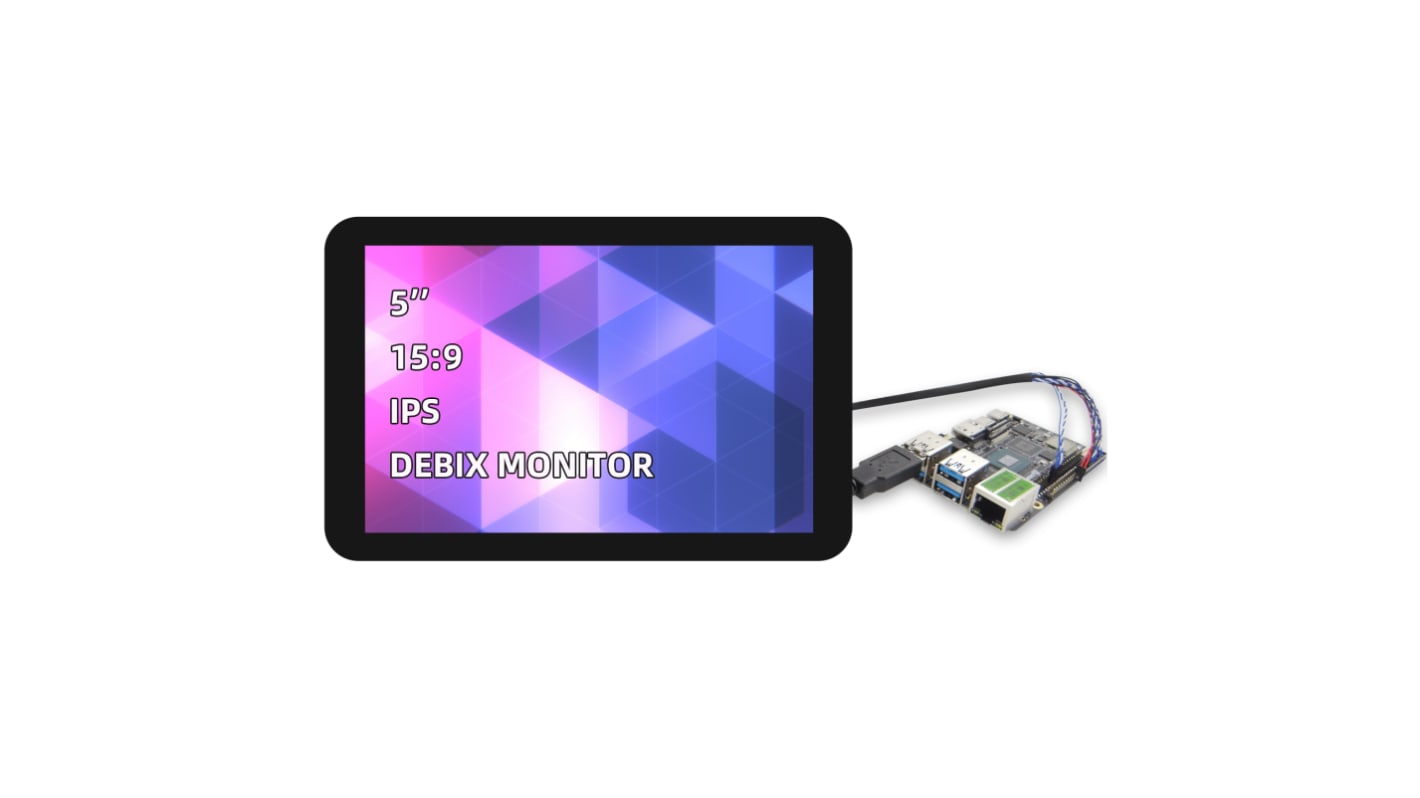 Okdo, ディスプレイボード 5インチ TFT DEBIX SBC Screen