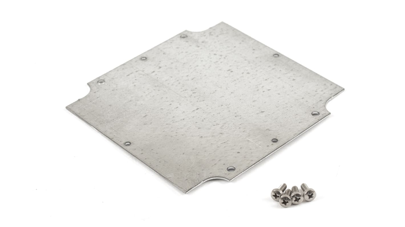 Placa de montaje Hammond en Acero, long. 119mm, ancho 119mm