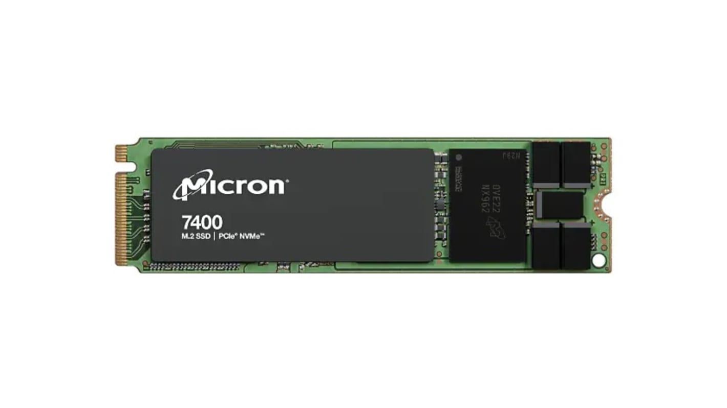 Micron 800 GB固态硬盘 SSD, NVMe PCIe Gen 4 x 4接口, M.2, 7400 MAX, 3D TLC