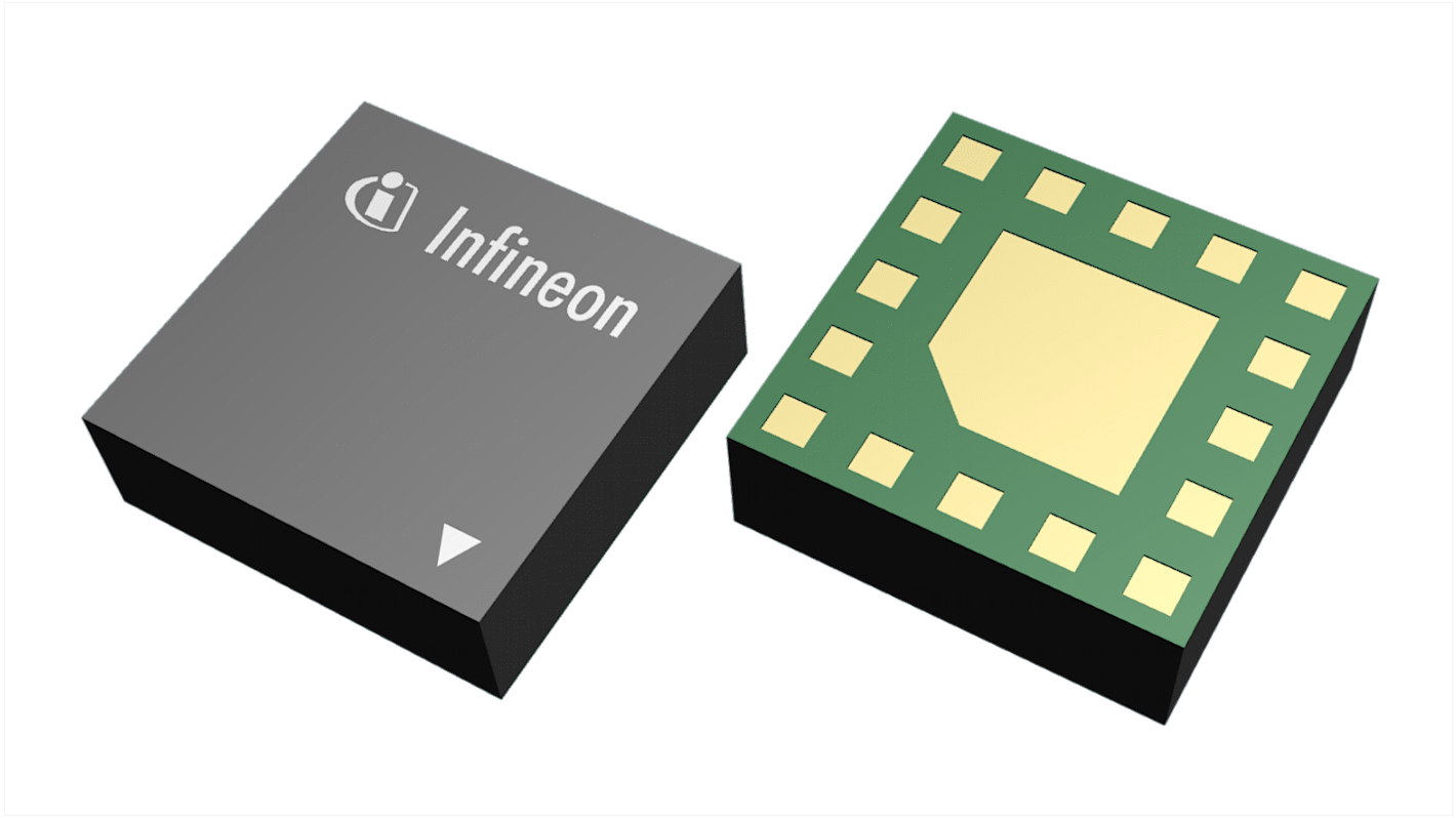 Wzmacniacz RF BGSX33M5U16E6327XTSA1, PG-ULGA-16-5 17-pinowy, Infineon