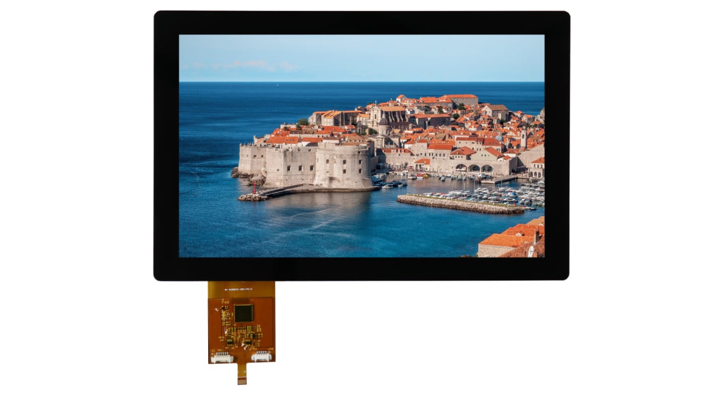 RS PRO TFT LCD-display 10.1tommer Transmissiv TFT WXGA 1280 x 800pixels LED baglys, 229.46 x 149.1 x 23.7mm, HDMI I/F