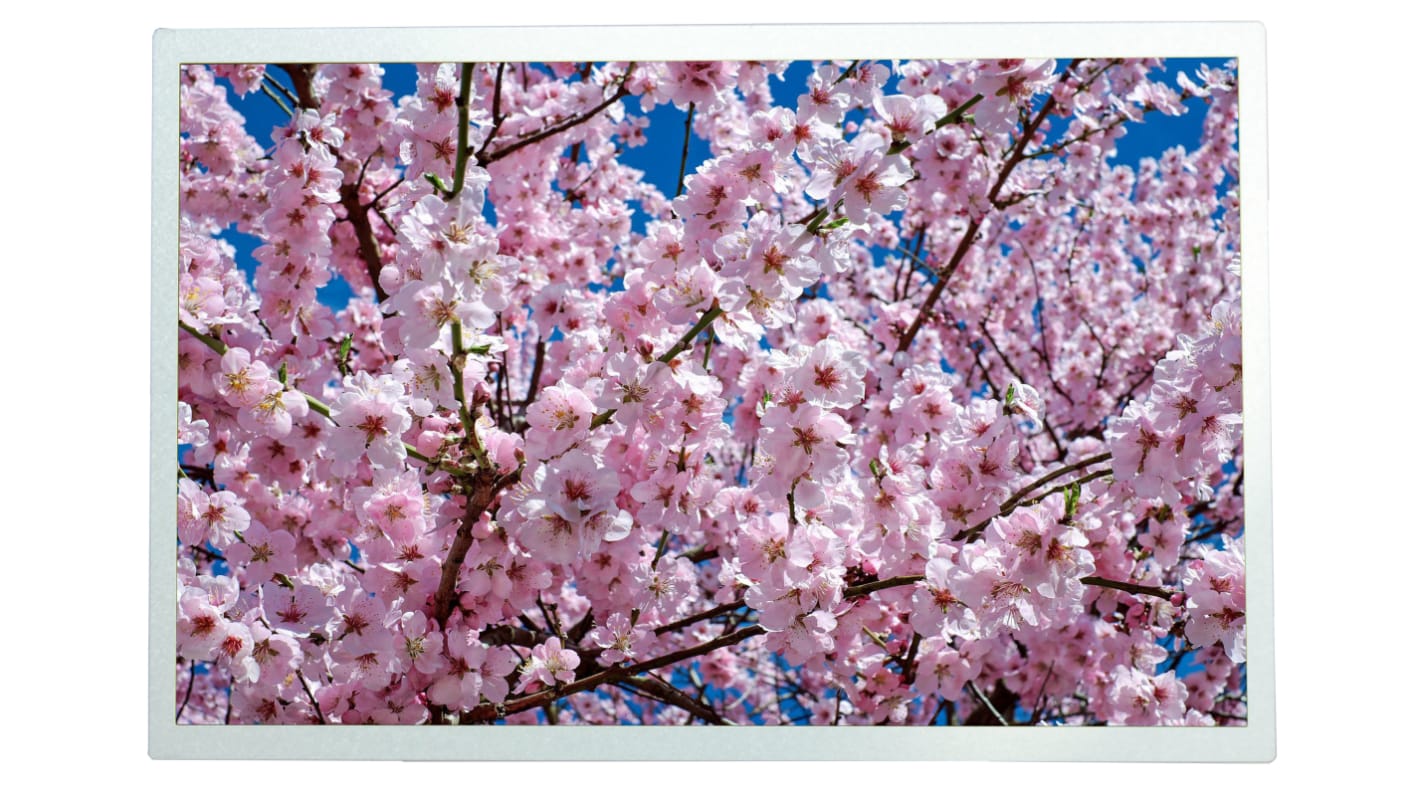 RS PRO TFT LCD-display 12.1tommer Transmissiv TFT XGA LED baglys, 278 x 184 x 22.6mm, HDMI I/F Touch Screen