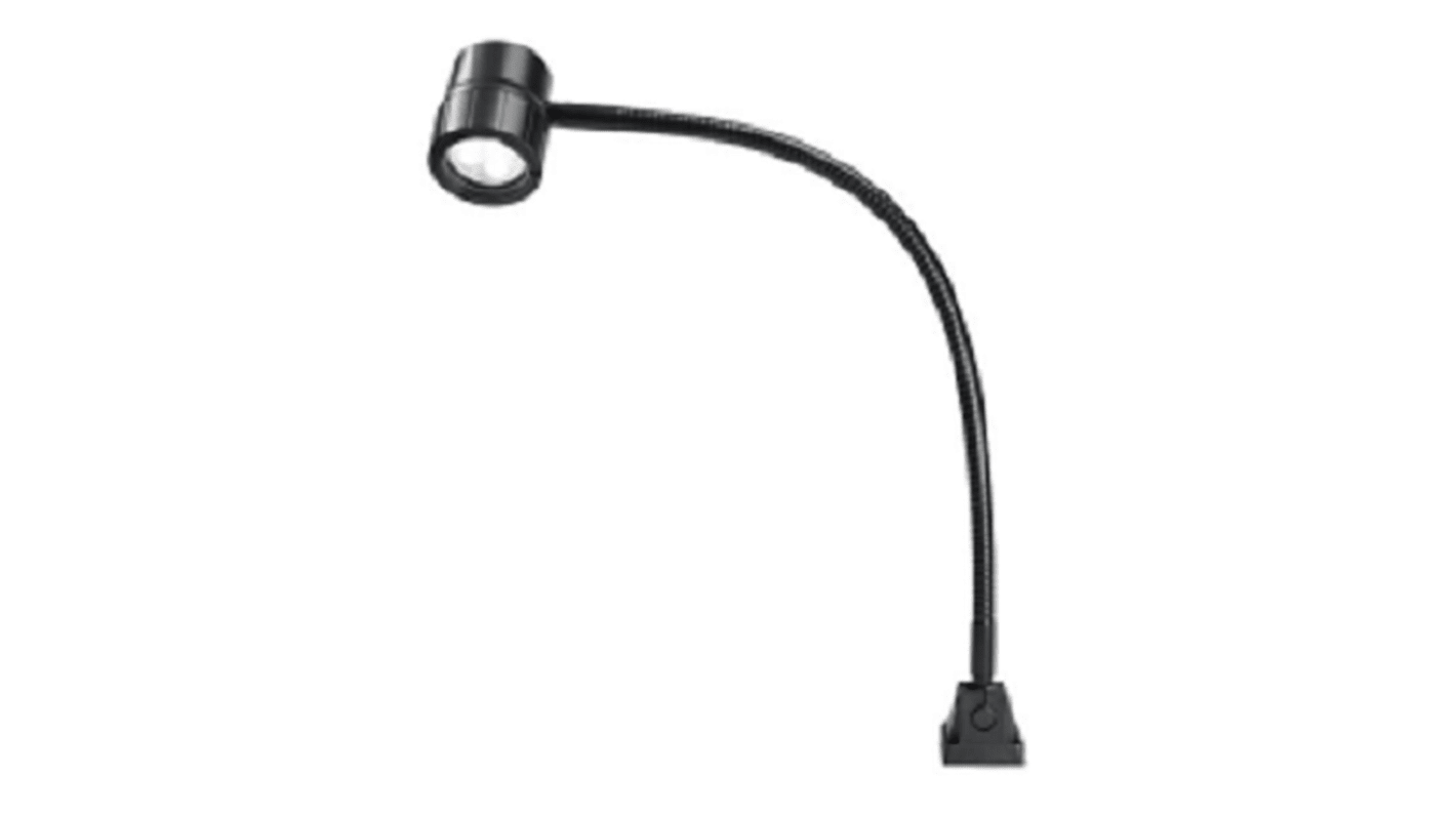 Lampada per macchinari Waldmann, LED, 22 → 26 V dc, 22 → 26 V dc, 22 → 26 V dc, 5 W, braccio
