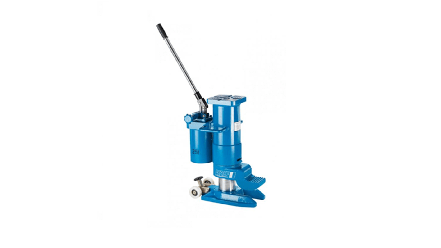 PFAFF 卧式千斤顶, 最大负载25000kg, 最低高度58mm, 最高高度505mm