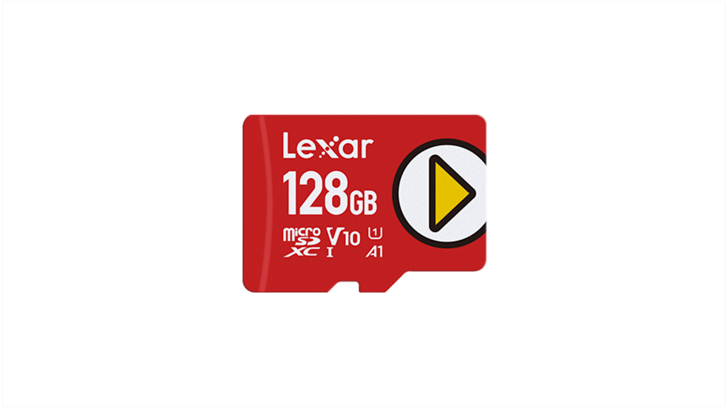 Lexar MicroSDXC Micro SD Karte 128 GB A1 V10 U1, Class10, UHS-I