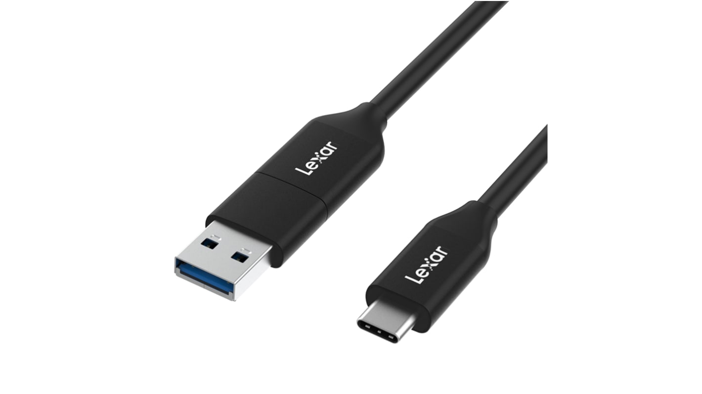 Lexar , Male USB C to Female USB A, 300mm