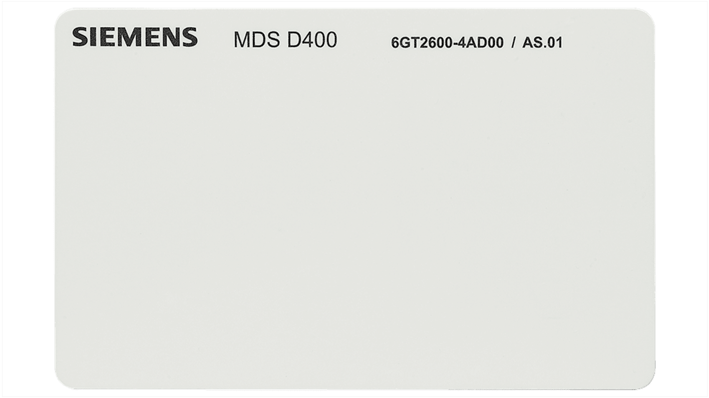Siemens 6GT26004AD00 RF RF Module Transponder 13.56MHz