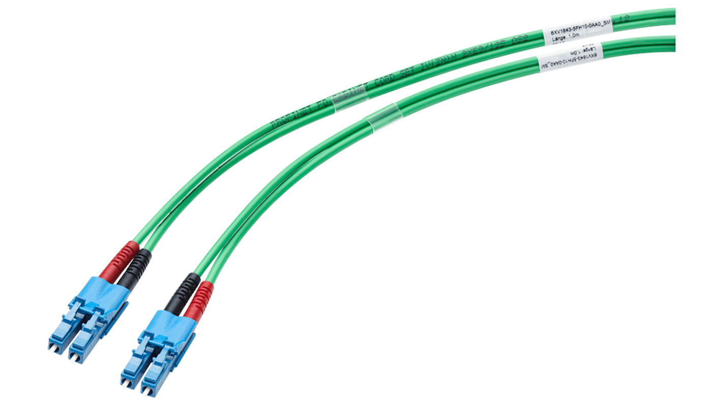 Cable de fibra óptica Siemens de 2 núcleos, con A: LC, con B: LC, long. 1m