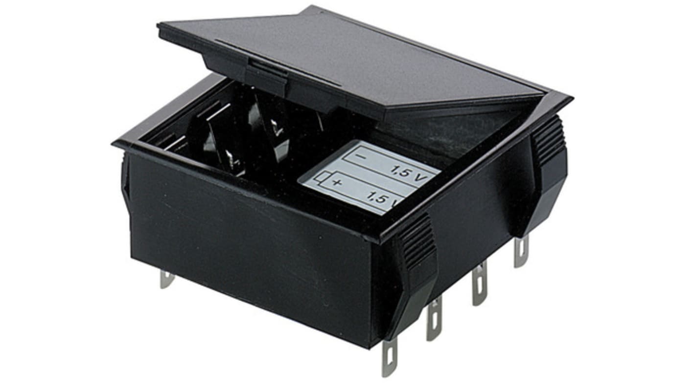 Bopla Plastic Battery Holder for Use with Battery Compartments