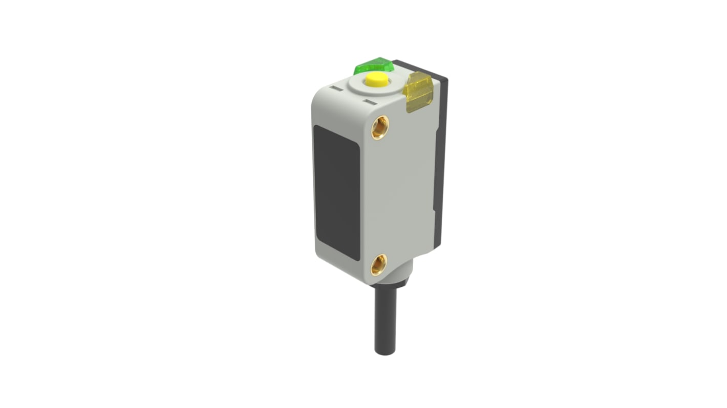 Rs-Online Sensore fotoelettrico Rettangolare RS PRO a diffusione rilevamento 100 cm uscita NPN NA/NC
