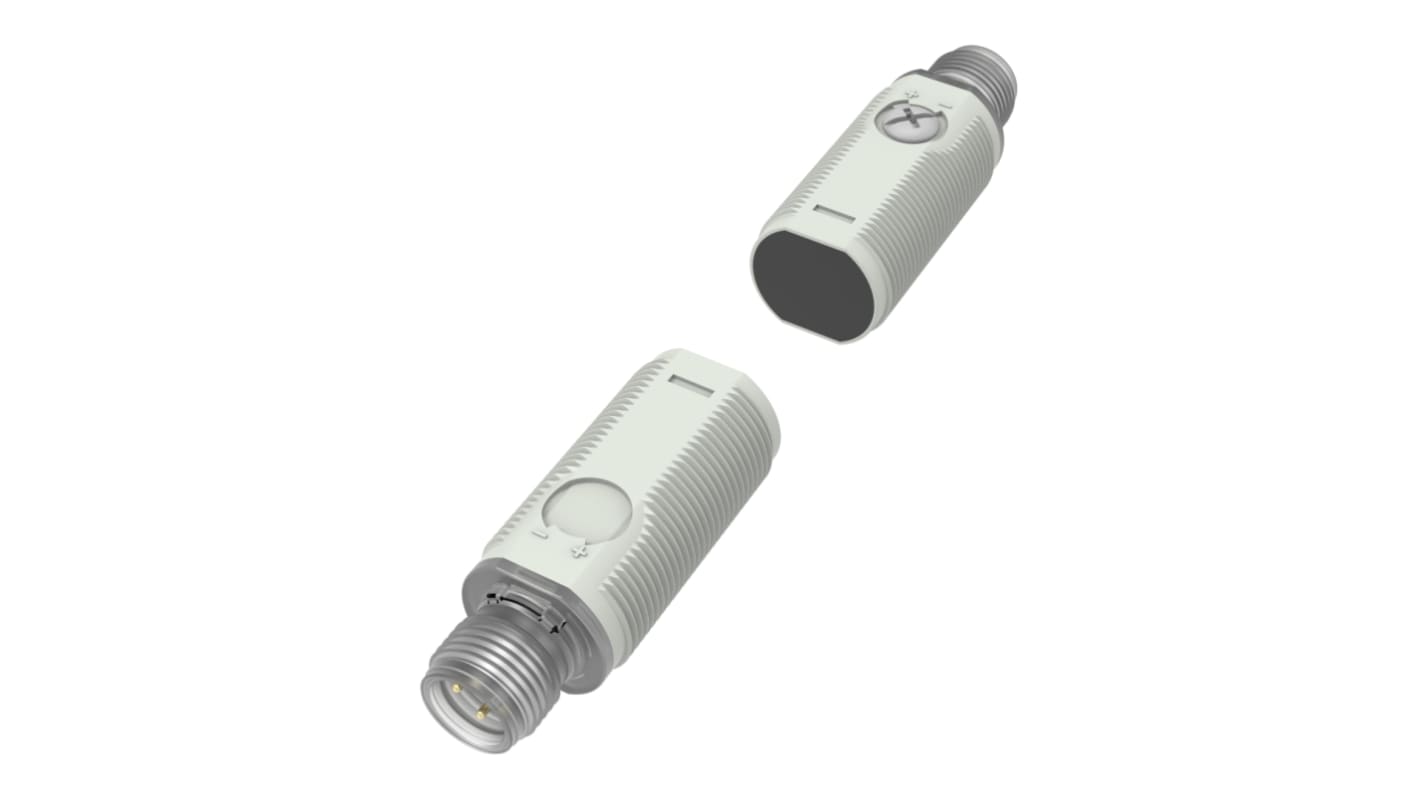 Rs-Online Sensore fotoelettrico Cilindrico RS PRO a diffusione rilevamento 20 m uscita PNP NA/NC