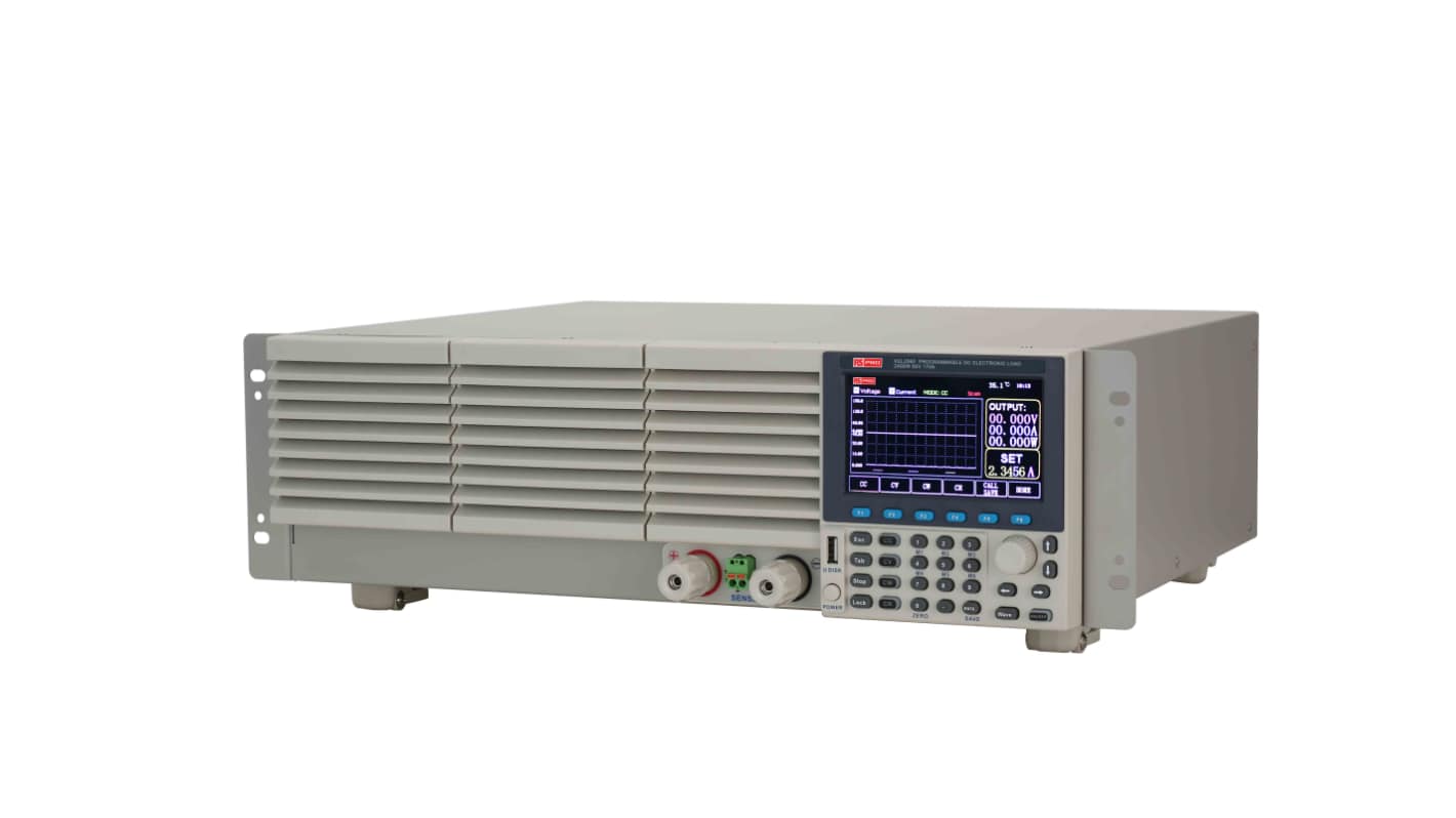 RS PRO Electronic DC Load, 0 → 2400W, 0 → 80 V, 0 → 170 A