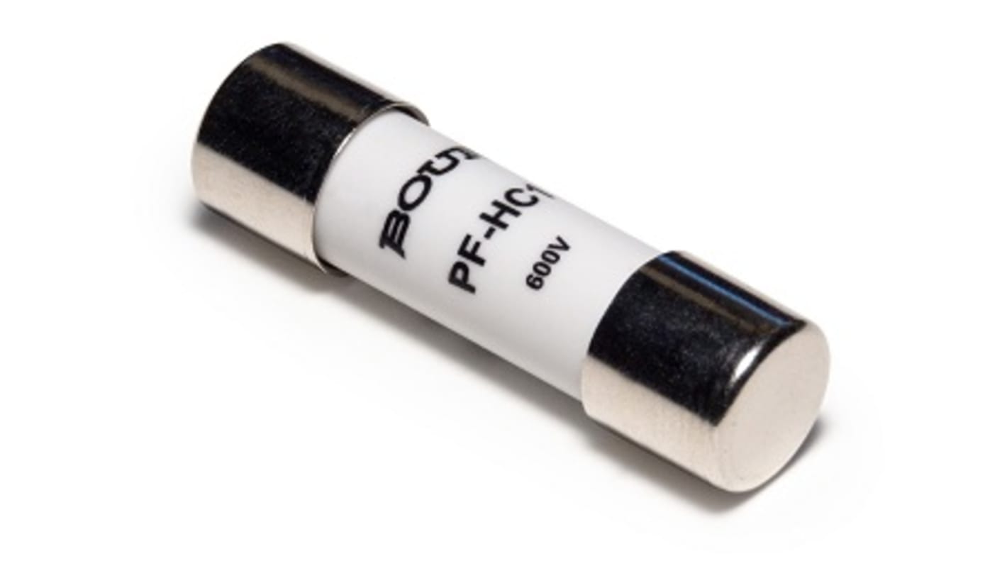 Bourns 15A Finsikring, Reaktionshastighed: F, 600V ac/dc, 10 x 38mm