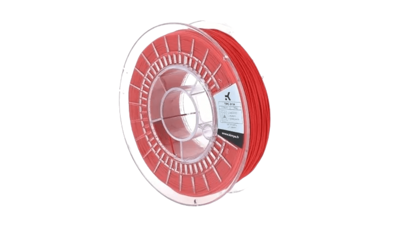 Kimya TPC-91A 3D-Drucker Filament, Rot, 2.85mm, FDM, 750g