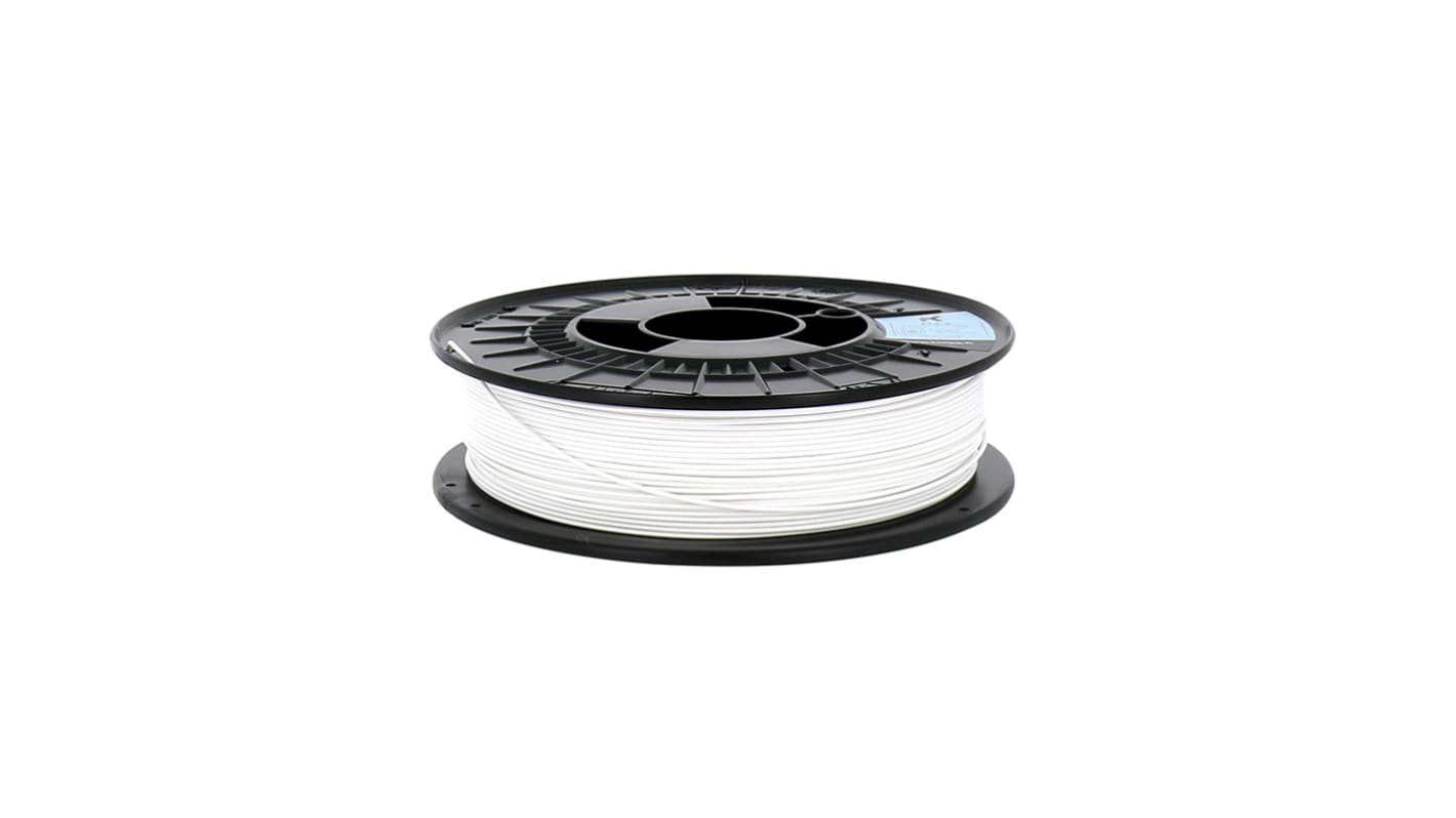 Kimya Recyceltes PLA 3D-Drucker Filament zur Verwendung mit Jeder 3D-Drucker, Weiß, 2.85mm, FDM, 750g