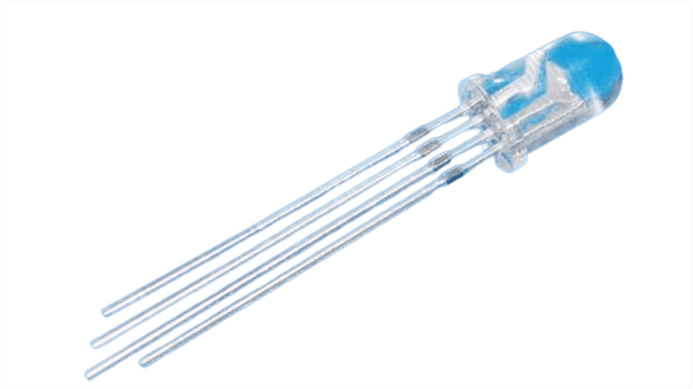 RS PRO 直插LED, RGB, 5 mm, 4针
