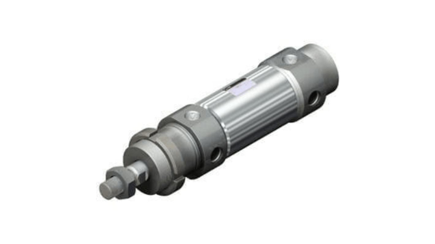 SMC Pneumatic Piston Rod Cylinder - 40mm Bore, 50mm Stroke, C76 Series, Double Acting
