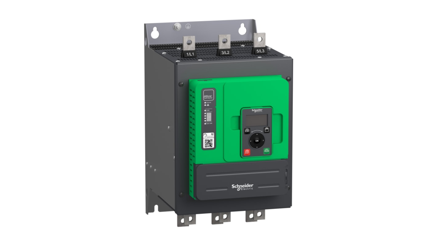 Démarreur progressif progressif, triphasé Schneider Electric Altivar Soft Starter ATS480 690 V c.a. 140 A