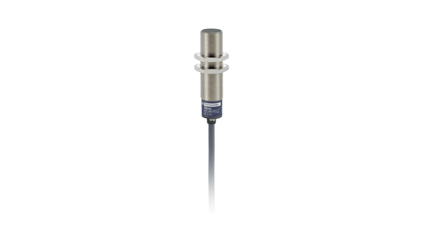 Sensore capacitivo Cilindrico Telemecanique Sensors, M18 x 1, rilevamento 5 mm
