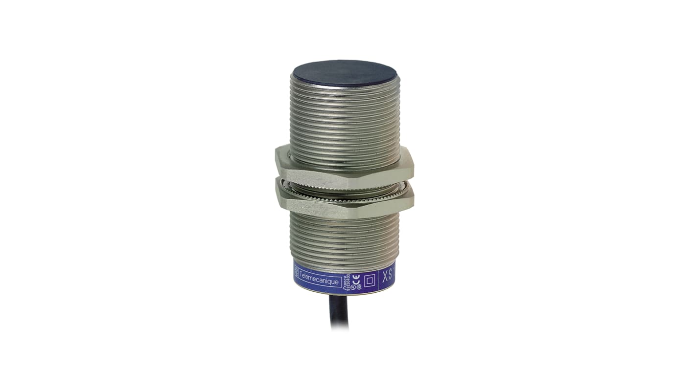 Rs-Online Sensore di prossimità Cilindro filettato Telemecanique Sensors M30 rilevamento 10 mm 24 → 240 V ac