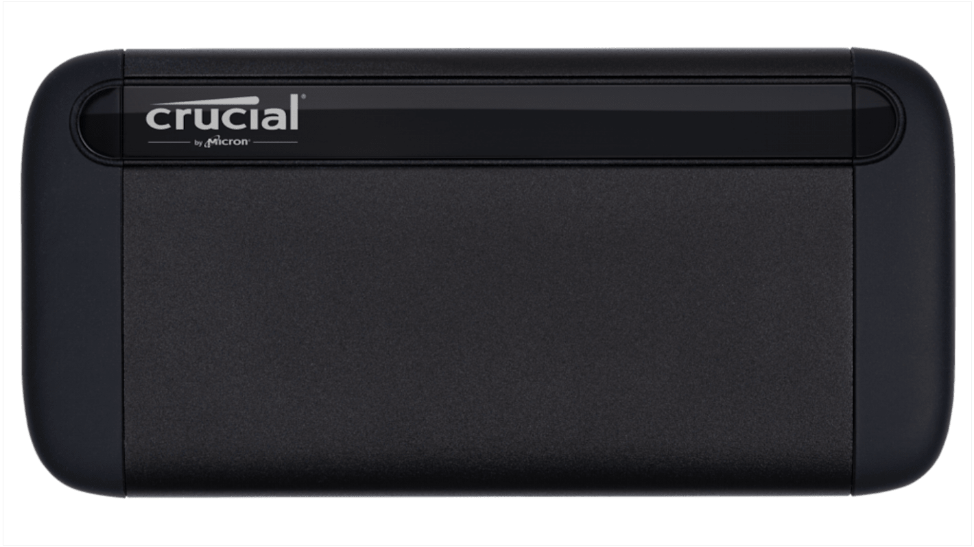 Crucial X8, Tragbar SSD USB, 3D TLC, 1 TB, SSD