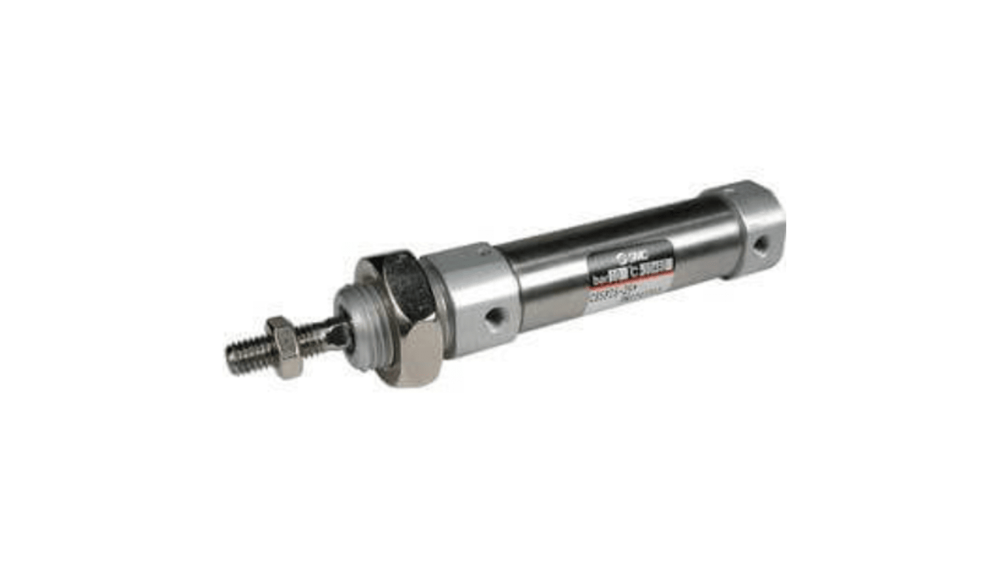 SMC ISO Standard Cylinder - 25mm Bore, 450mm Stroke, C85 Series, Double Acting