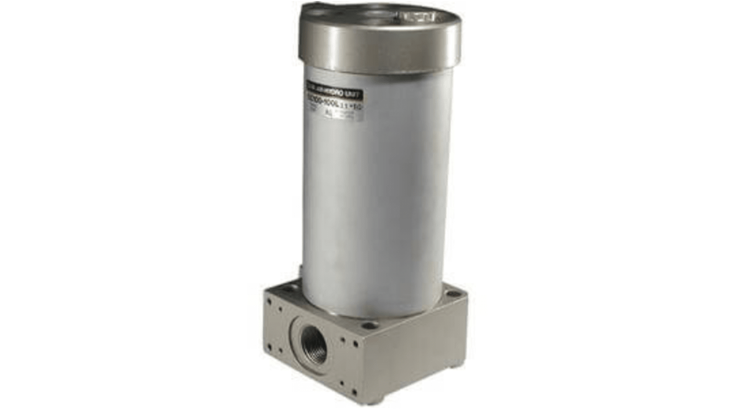 SMC CCT series Air Hydro Pneumatic-to-Hydraulic Converter Unit, 100mm bore, 400mm stroke