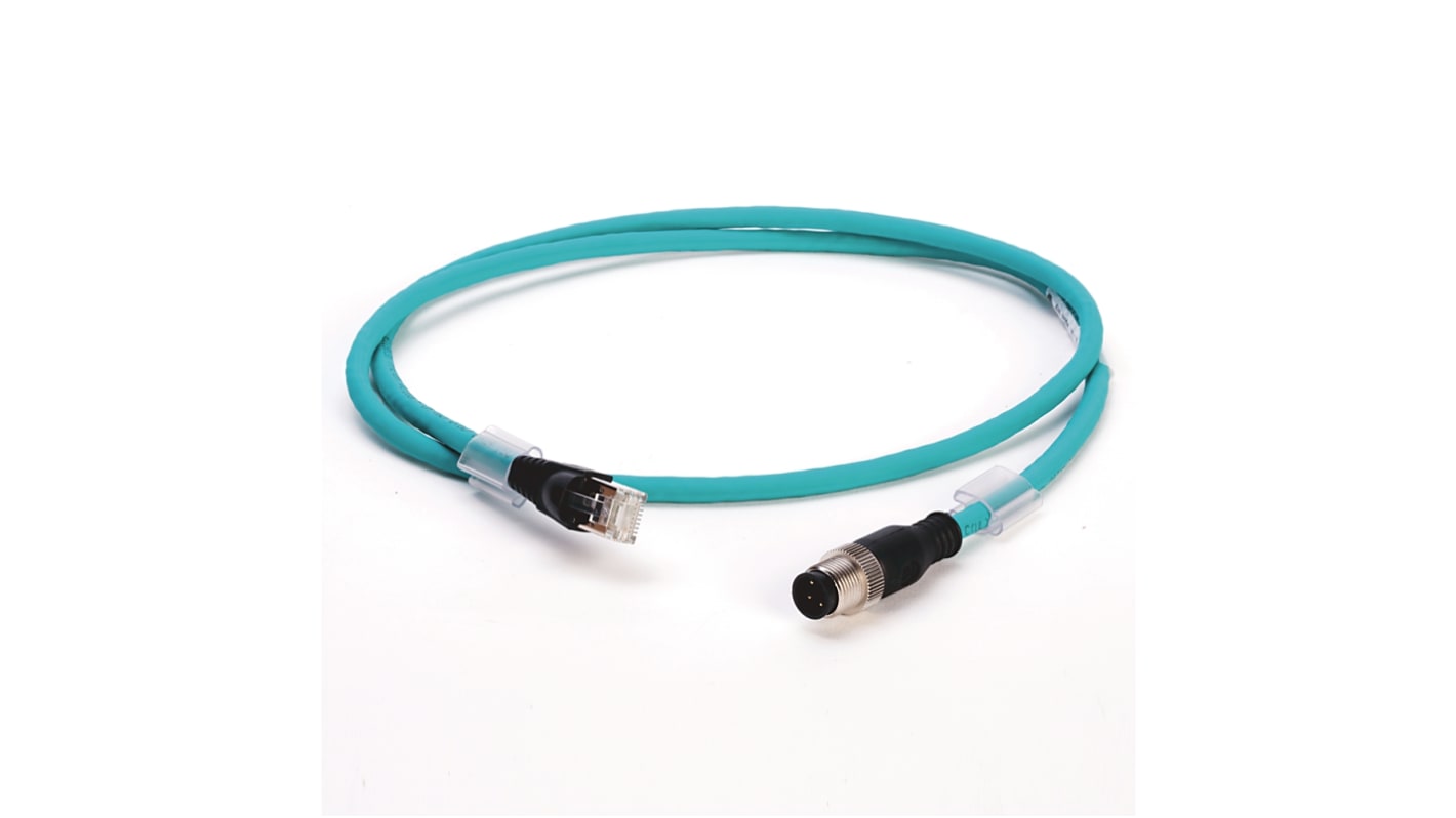 Kabel Ethernet Cat5e długość 5m Z zakończeniem Allen Bradley
