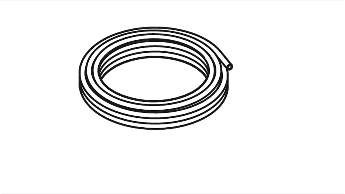 Flexible tube, 1000 mm long, 6 x 4 mm
