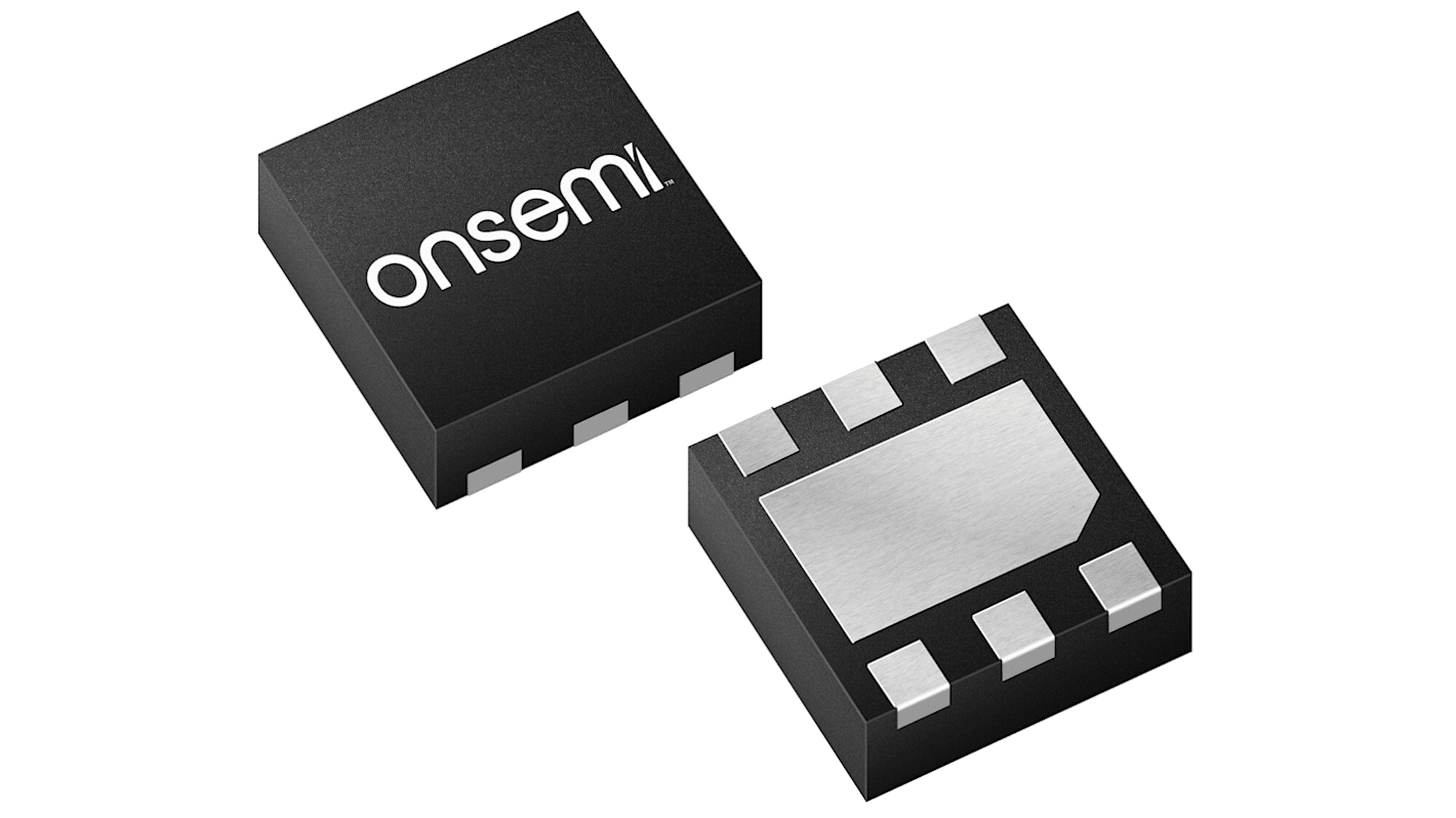 onsemi 低噪声LDO稳压芯片, 6 V输出, 300mA最大输出, 单路输出, 2%精度